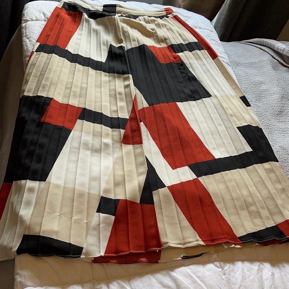 Simons and pleated skirt